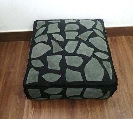 small ottoman pouf