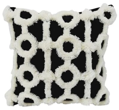 abstract print cushion